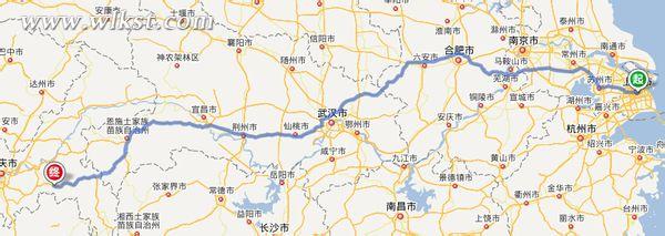 上海到重慶武隆自駕開車要多長時間