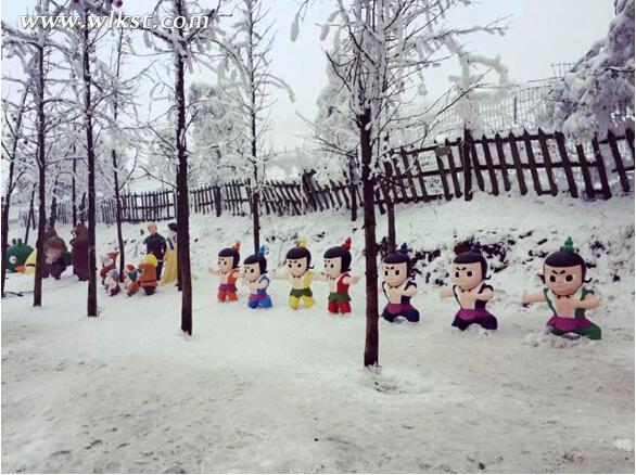 仙女山雪期將持續至3月份 一起玩轉冰雪童話世界